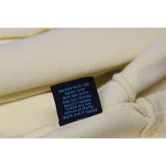 Faconnable Pullover Sweater Men’s Size Large V-Notch Crew Neck Tight Knit - Picture 16 of 16